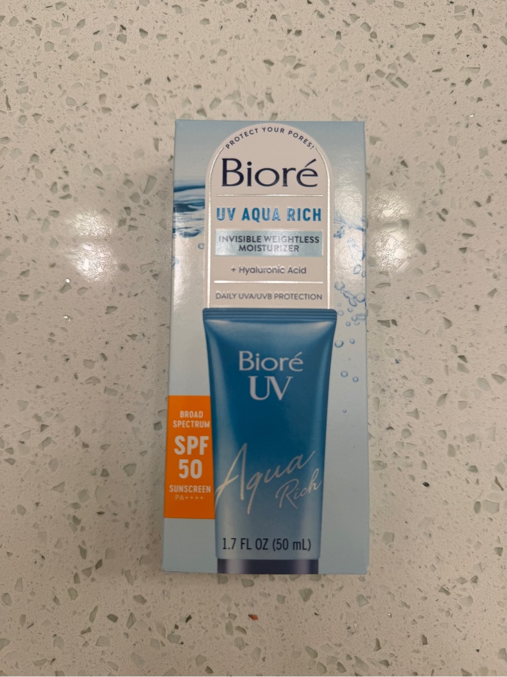 Biore UV Aqua Rich Sunscreen SPF50 / PA++++ (50mL) - Made in Japan